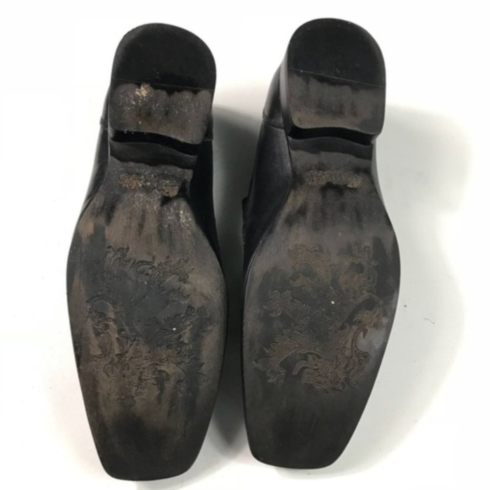 Guess by Marciano Men’s Black Leather Loafers Size 10 - Picture 6 of 8